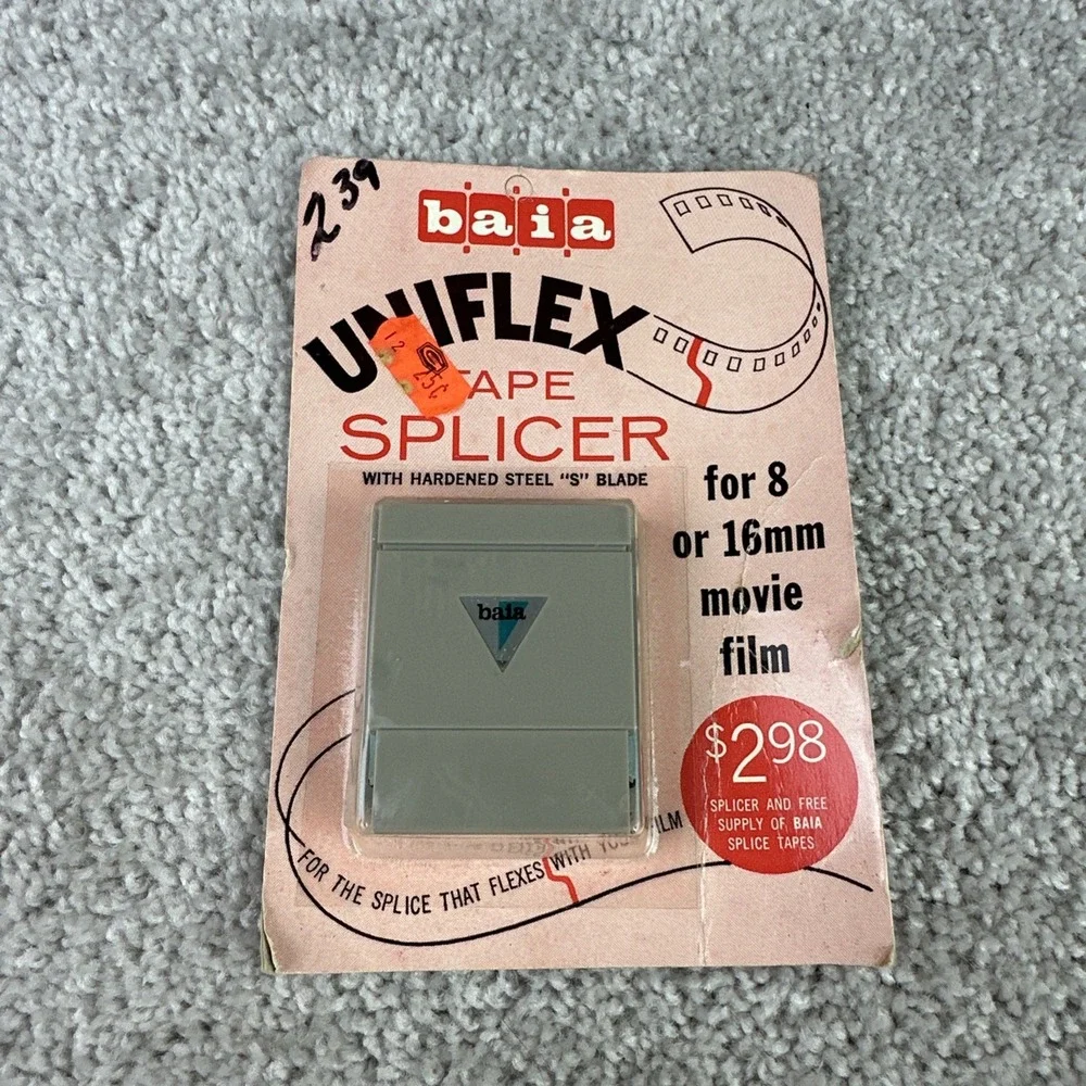 Baia‎ Uniflex Tape Slicer for 8 or 16mm Movie Film